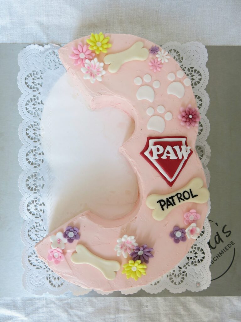 Paw Patrol Zahlen Torte