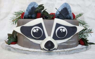 Waschbär Torte